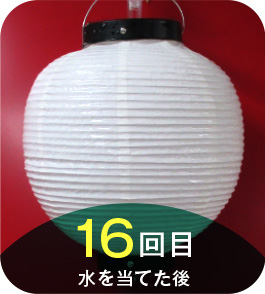 16回目 水を当てた後